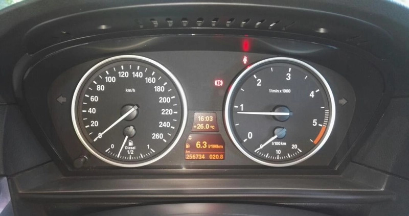BMW Seria 5 cena 19700 przebieg: 260734, rok produkcji 2008 z Gniezno małe 56